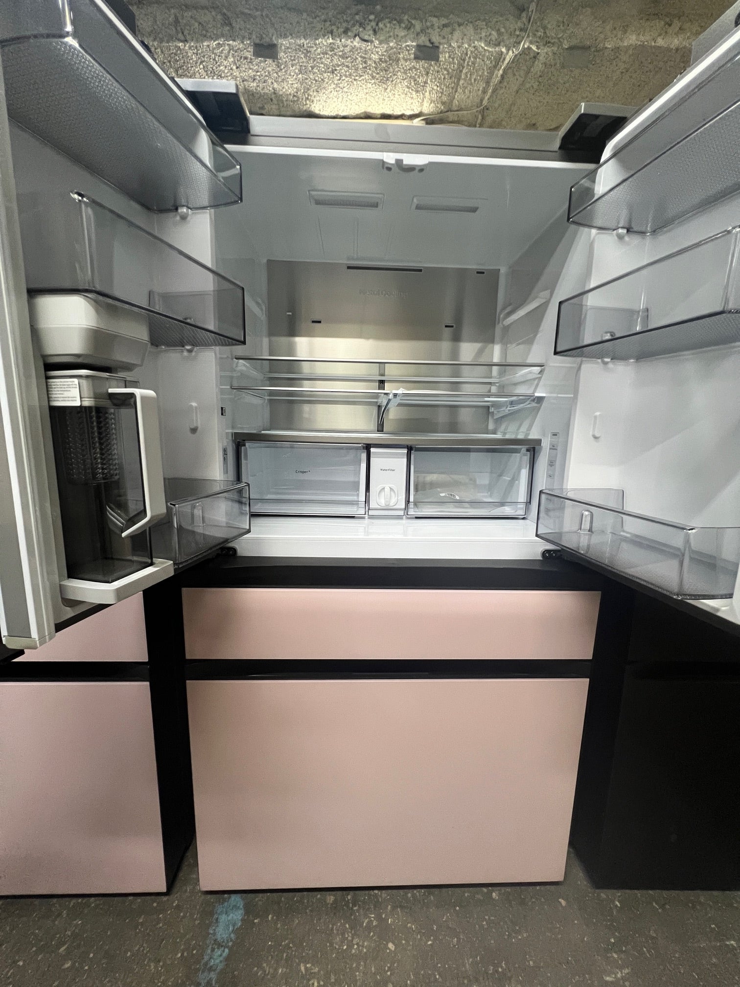 Samsung BESPOKE 23 cu. ft. 4-Door Counter Depth Pink